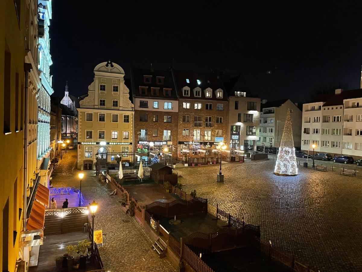 See U In Szczecin Old Town Buitenkant foto
